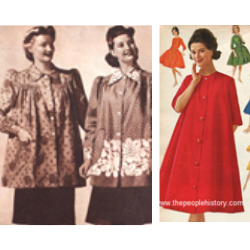 1940s and 1960s maternity clothing
