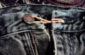 Elastic trick for jeans